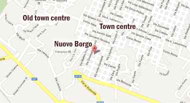 Mappa Nuovo Borgo